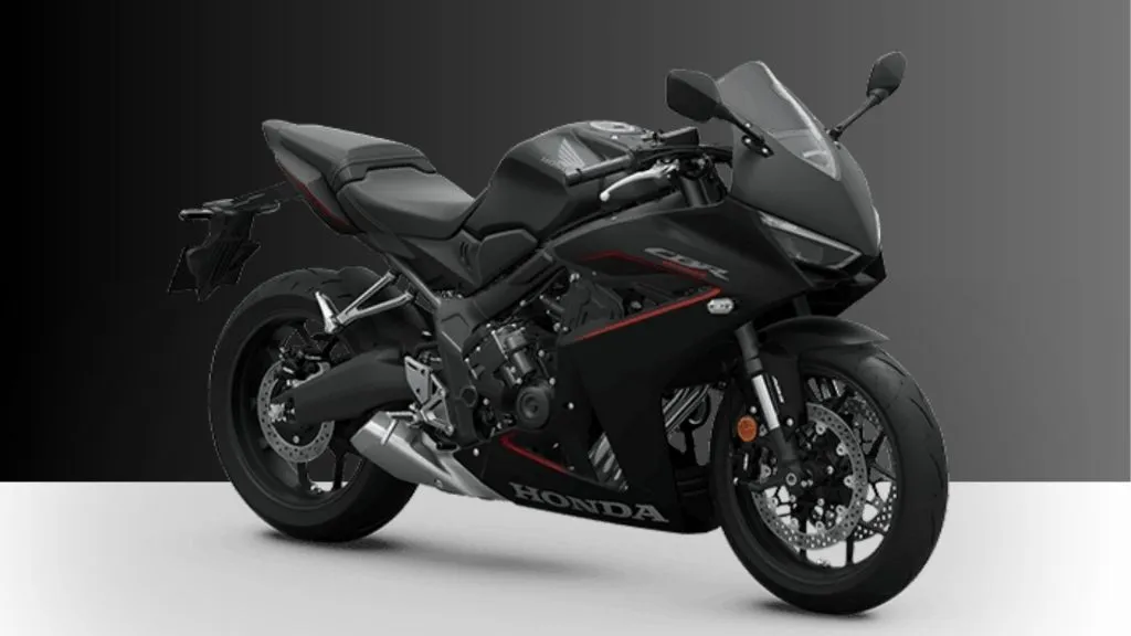 2025 Honda CBR650R Matte Gunpowder Black Metallic