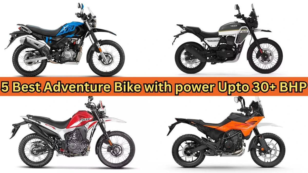 5 Best Adventure Bike with power Upto 30+ BHP