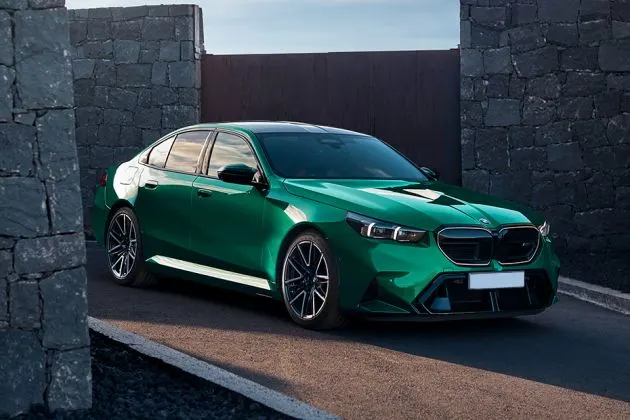 BMW M5 Competition Green