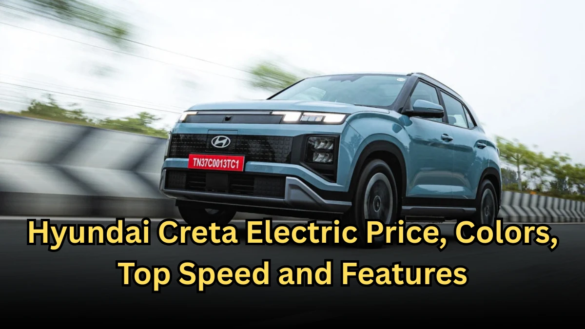 Hyundai Creta Electric Price, Colors, Top Speed and Features