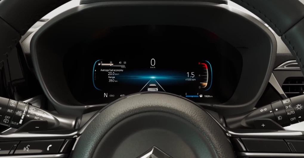 Maruti Suzuki Victoris Instrument Cluster