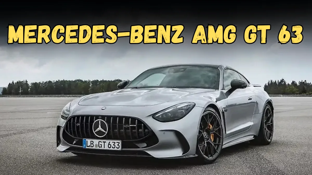Mercedes-Benz AMG GT 63 Price, Colors, Top Speed and Features
