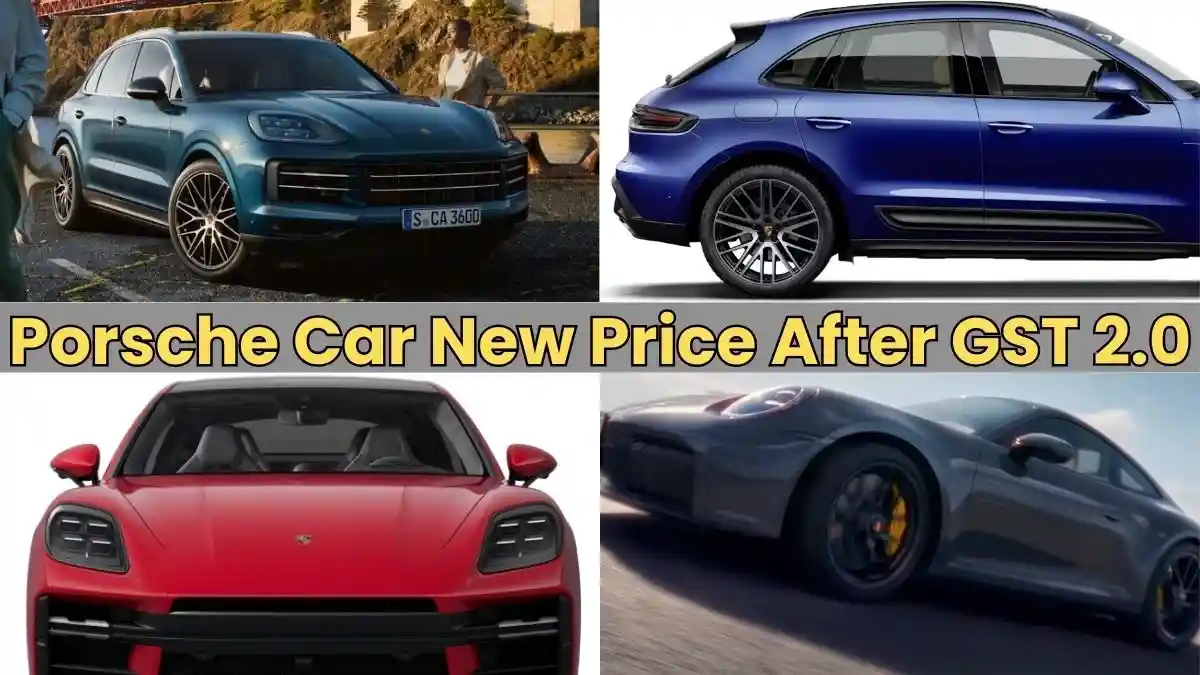 Porsche Cars New Price After GST 2.0 Save Up to Rs 13.96 Lakh