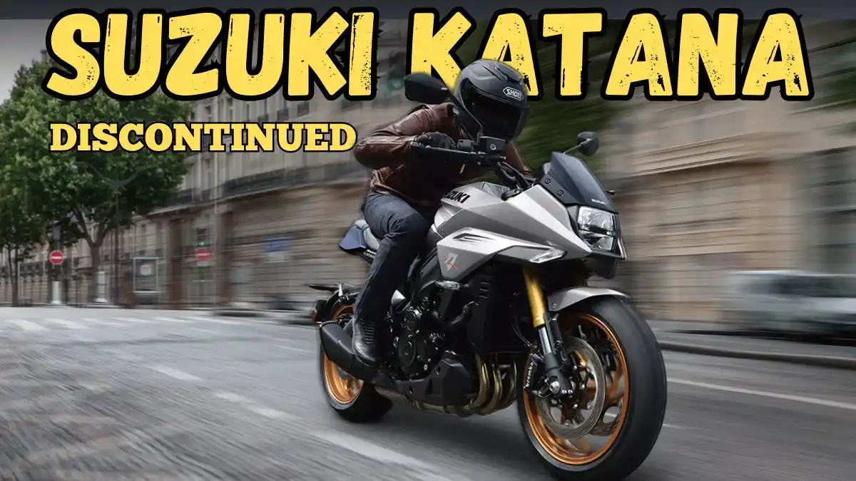 Suzuki Katana is Now Discontinue in India 2025