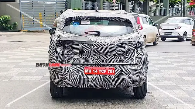 Tata Punch Facelift Back View