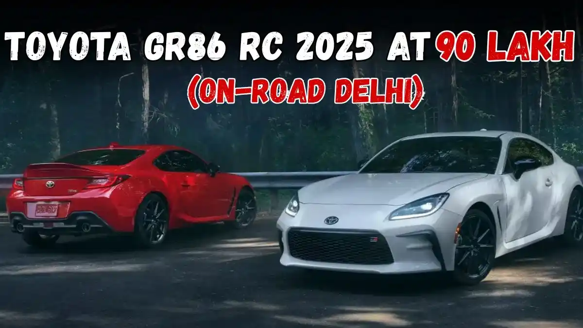 Toyota GR86 RC 2025 Price, Image, Interior, Review & Specs
