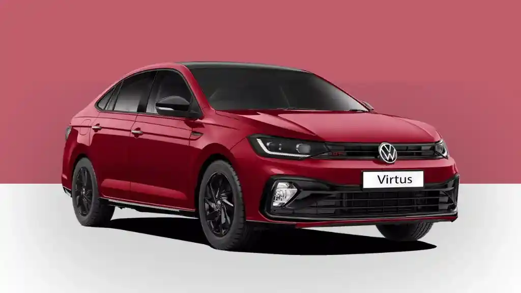 Volkswagen Virtus Red Color