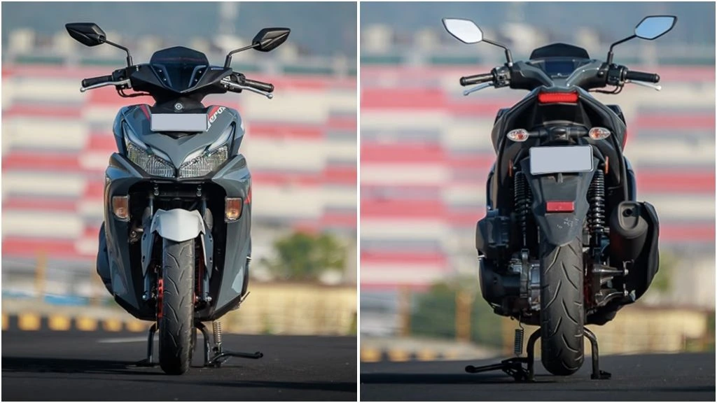 Yamaha Aerox 155 GREY VERMILLION