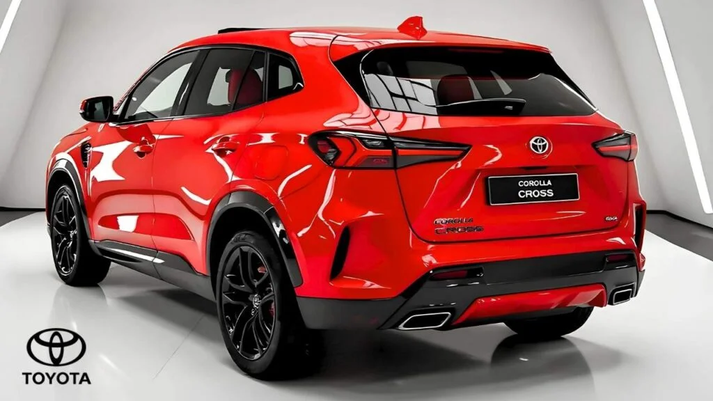 toyota corolla cross red