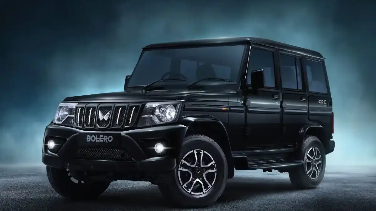 2025 Mahindra Bolero Launched Price in India at Rs 7.99 Lakh Stealth Black