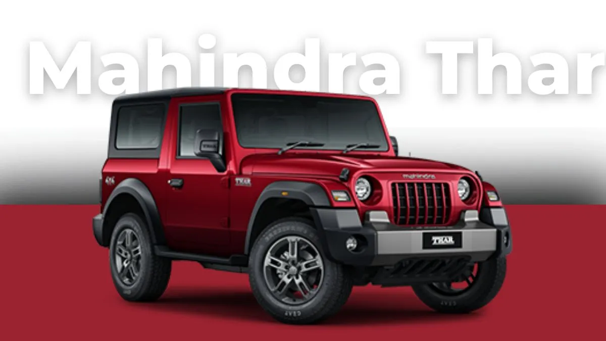 2025 Mahindra Thar 3-Door Launched at Rs 9.99 Lakh