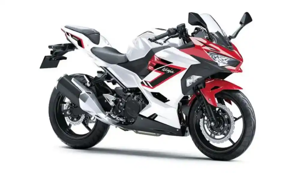 2026 Kawasaki Ninja 250 bold white and red accent