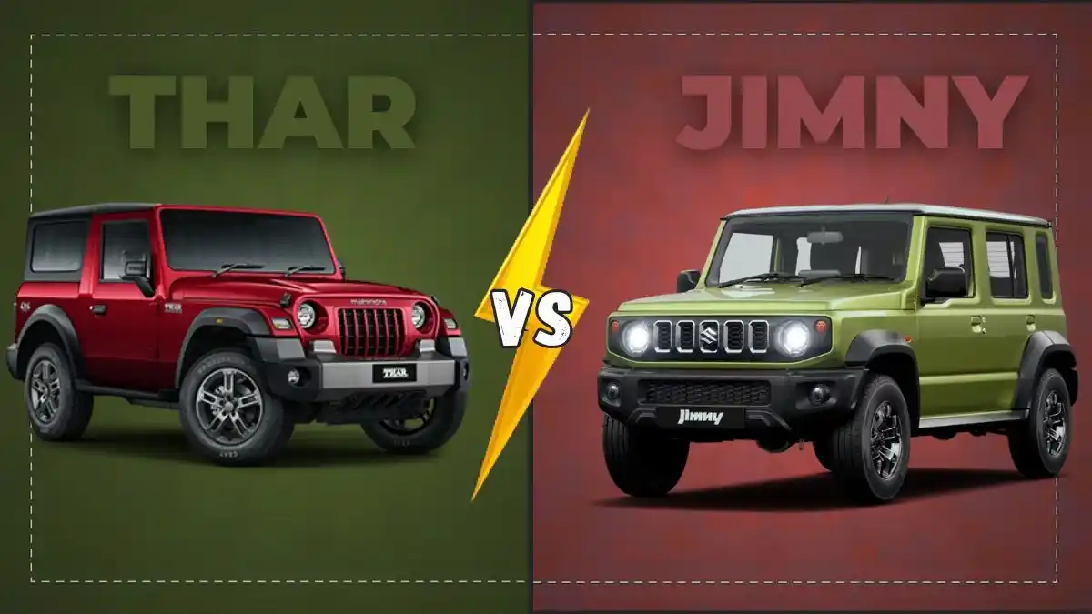 Mahindra Thar vs Maruti Suzuki Jimny Comparison Which is Better