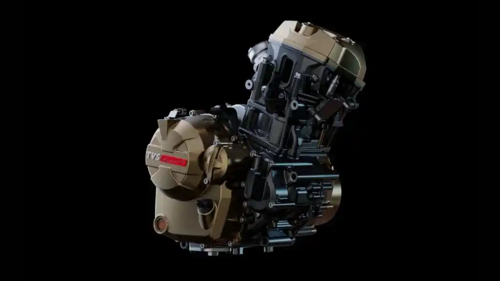 TVS Apache RTX 300 Adventure Engine