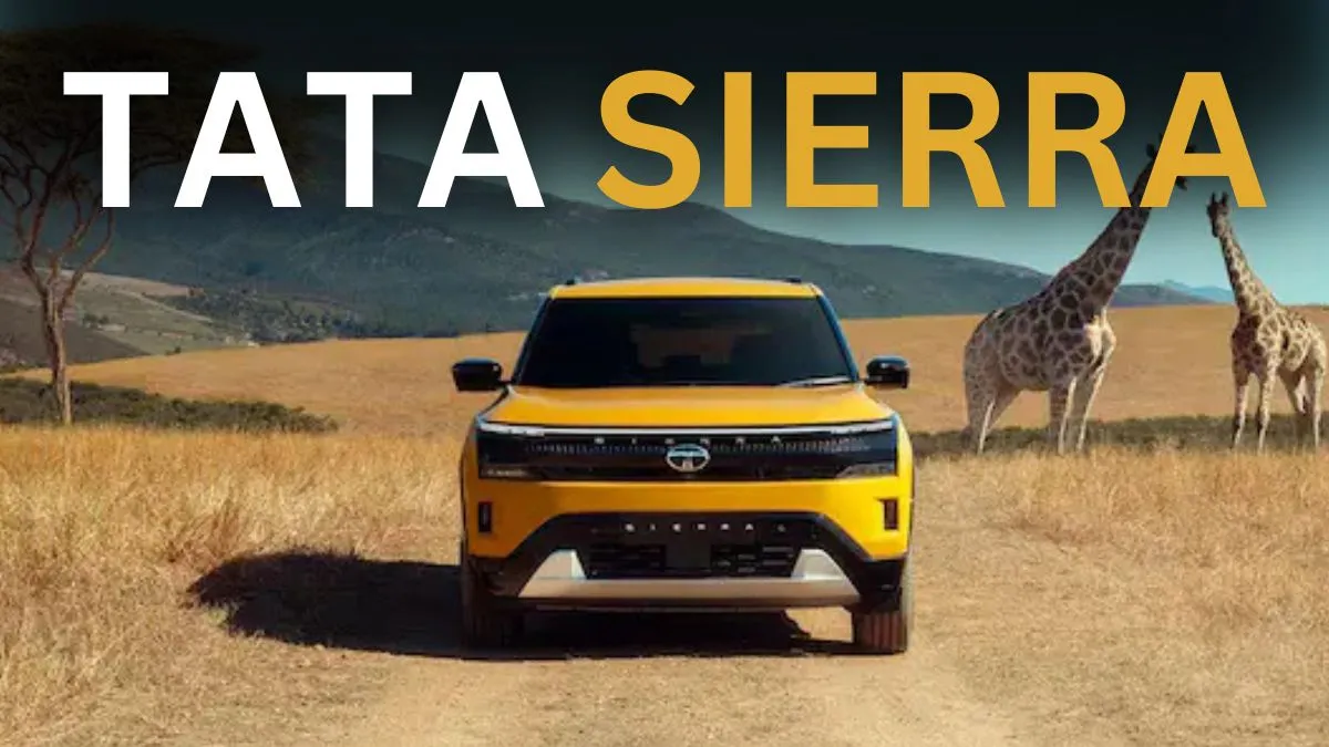 2025 Tata Sierra Price in India & Launch date