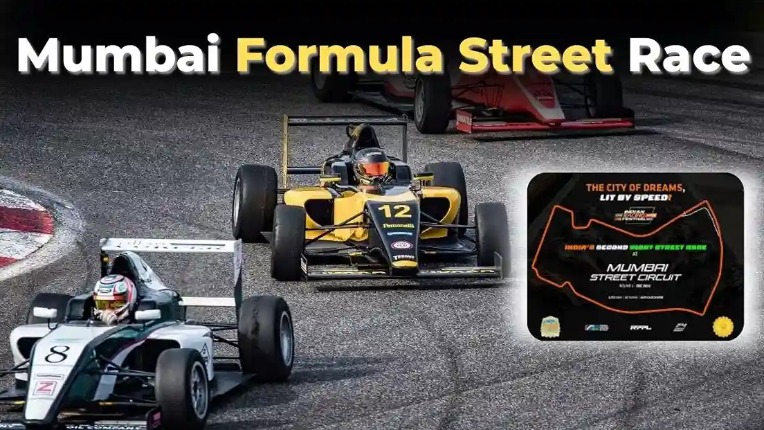 First Ever Formula Night Street Race in Mumbai