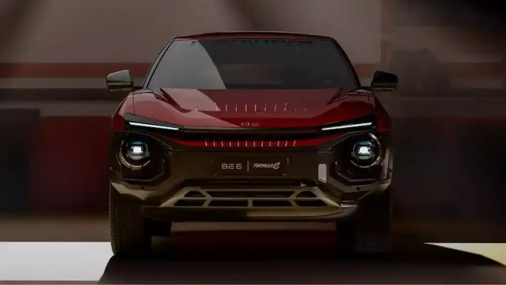 New Mahindra BE 6 Formula-E Edition Front