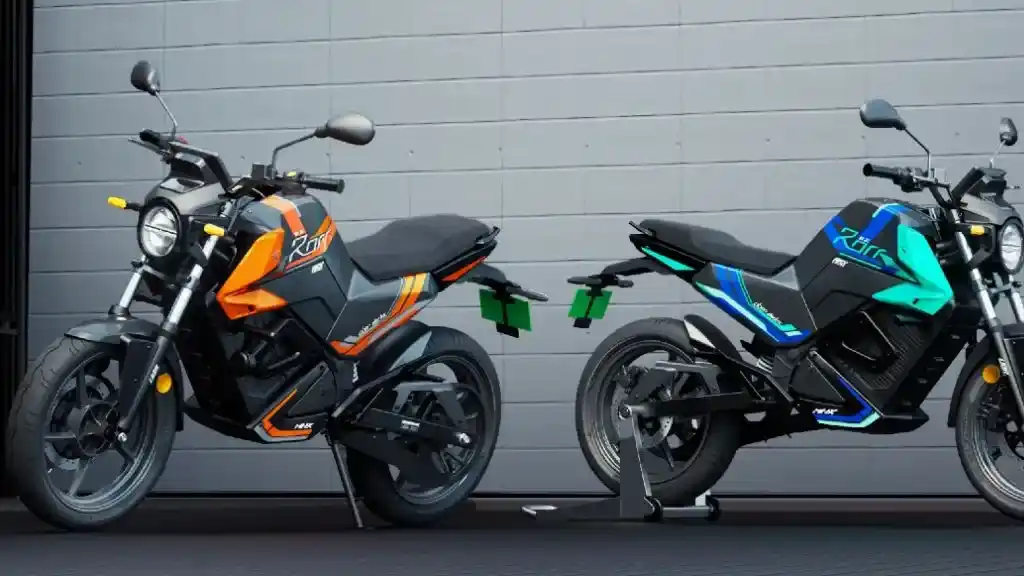 Oben Rorr EZ Electro Amber & Surge Cyan Colour