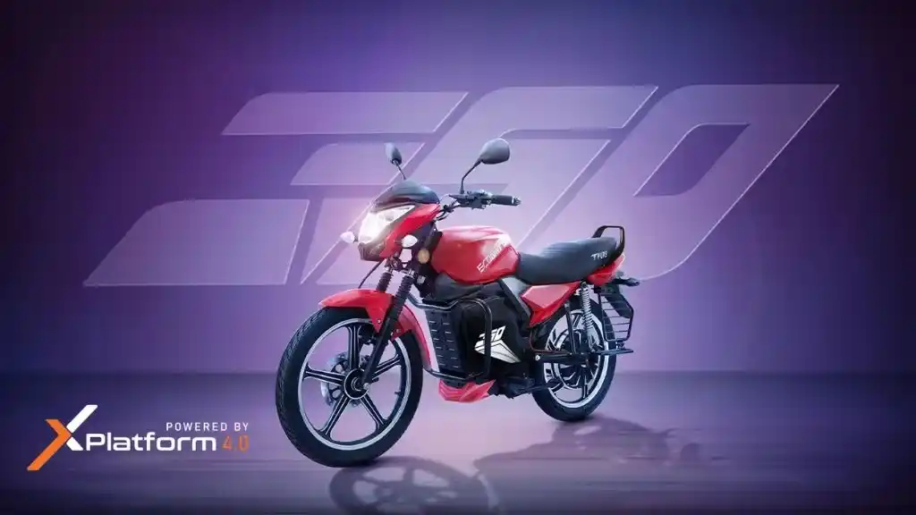 PURE EV EcoDryft Red Colour