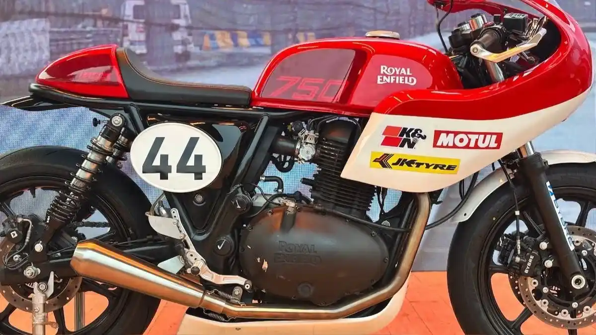 Royal Enfield Continental GT 750 Showcase in Motoverse 2025