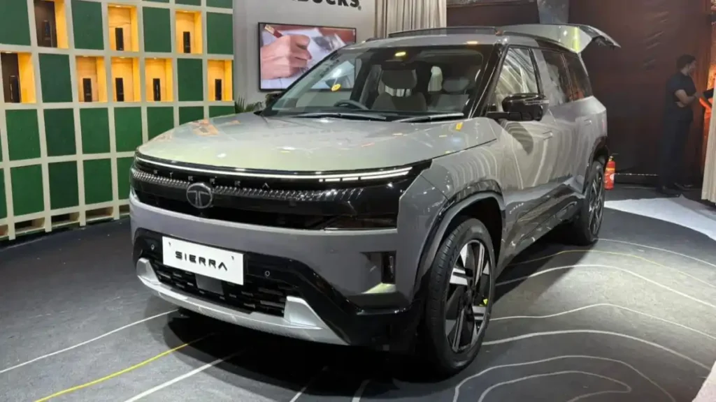 Tata Sierra Mintal Grey Color