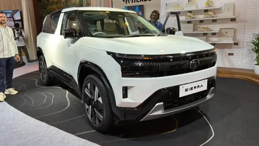 Tata Sierra Pristine White Color