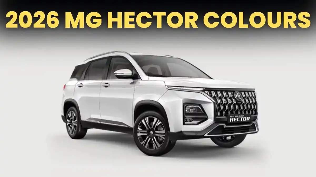 2026 MG Hector Facelift Image and Colours Gallery