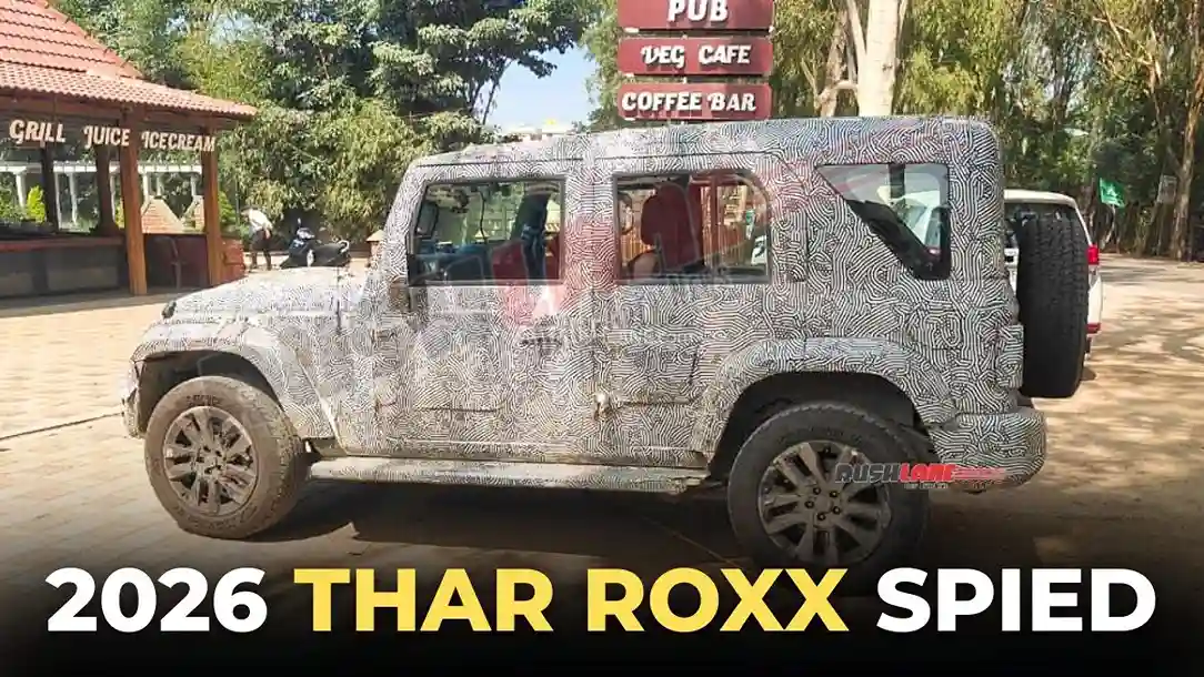 2026 Mahindra Thar Roxx Spied While Testing – What to Expect
