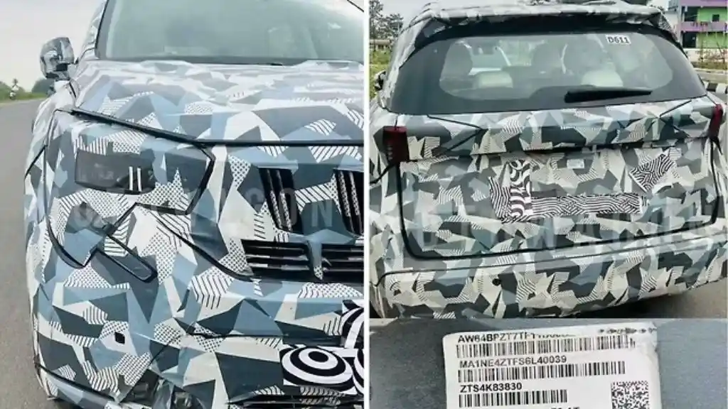 2026 Mahindra XUV 7XO Front and Back View