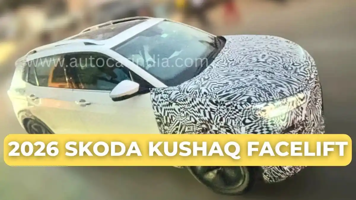 2026 Skoda Kushaq Facelift launching in India, Whats New