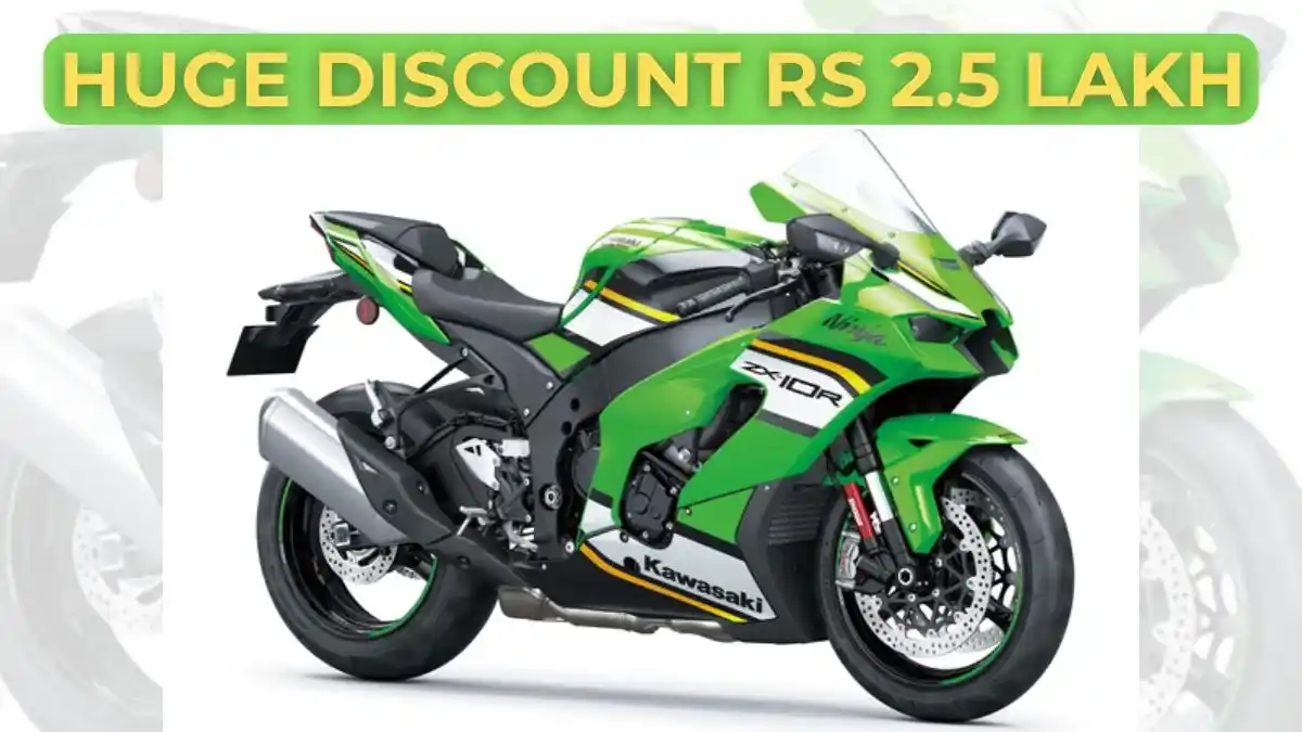 Kawasaki Ninja ZX-10R Gets Massive ₹2.5 Lakh Discount in India, Check Details