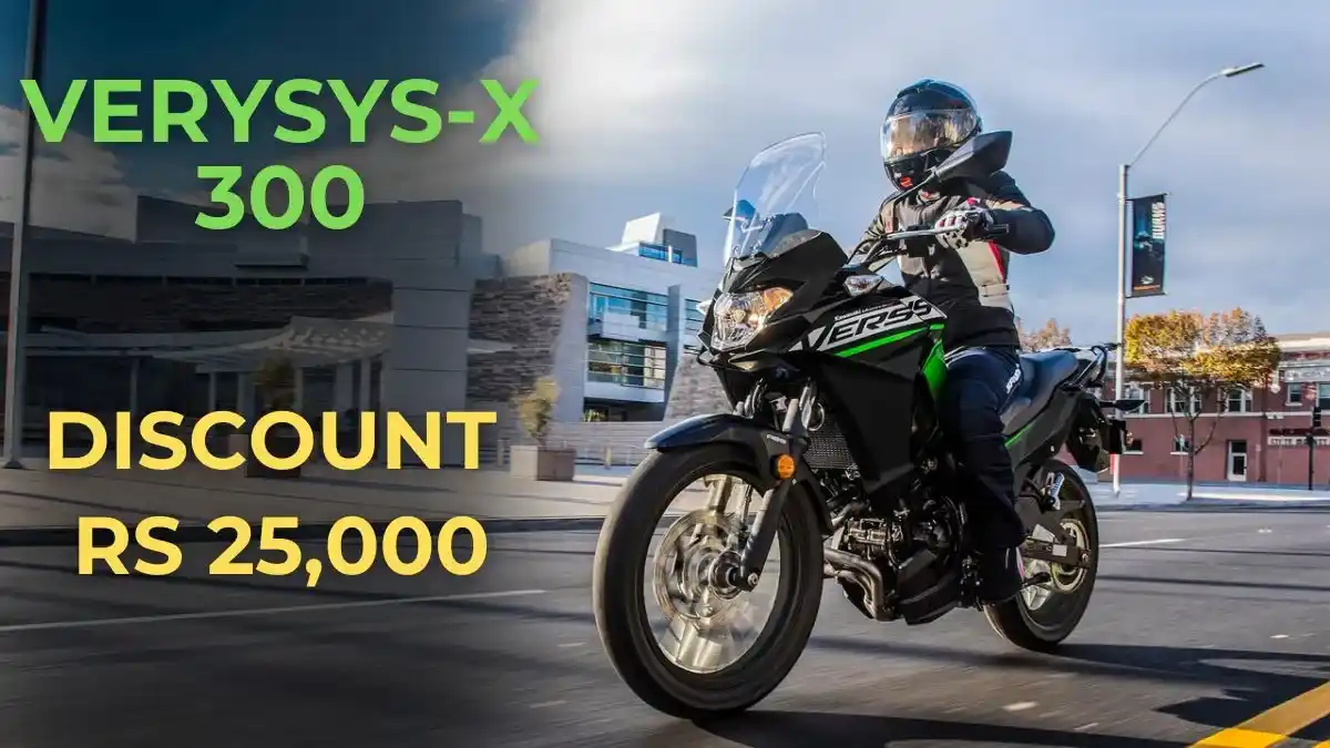 Kawasaki Versys-X 300 Available on Discount Rs 25,000