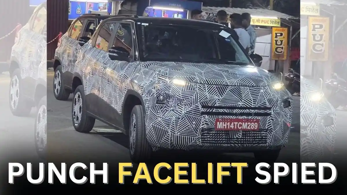 Tata Punch Facelift 2026 Spied Set to Launch in January