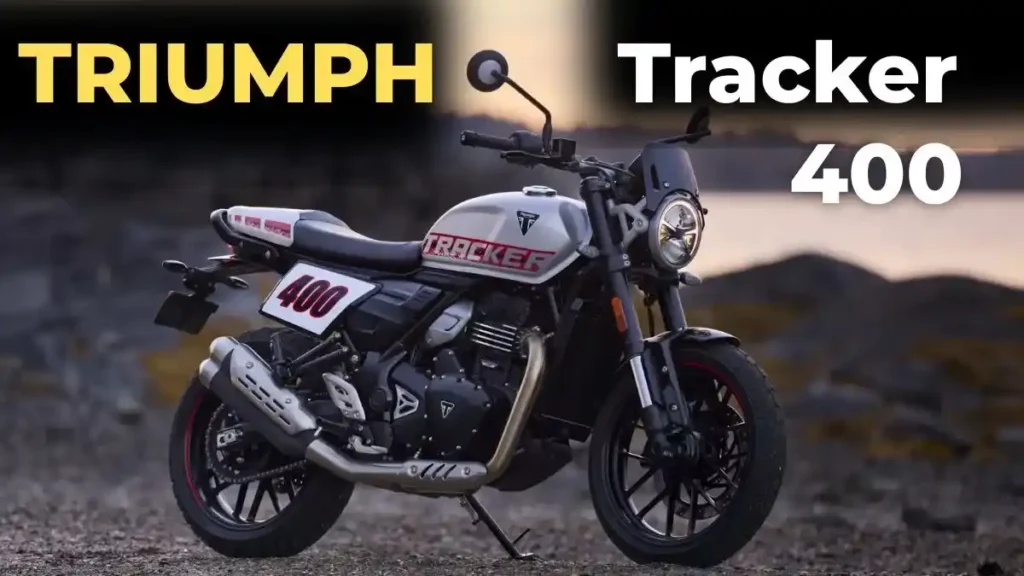 Triumph Tracker 400 Unveiled in UK Ahead to Launch in India Soon