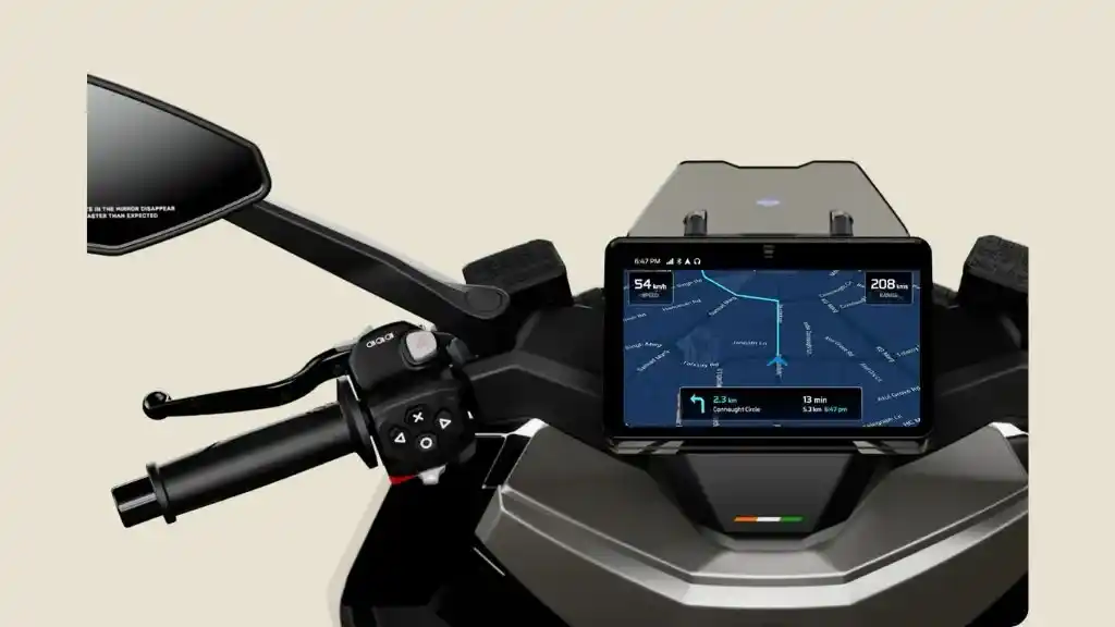 Ultraviolette Tesseract Feature 7 Inch TouchScreen