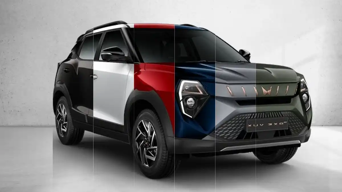 2026 Mahindra XUV 3XO EV All Colours Image Gallery