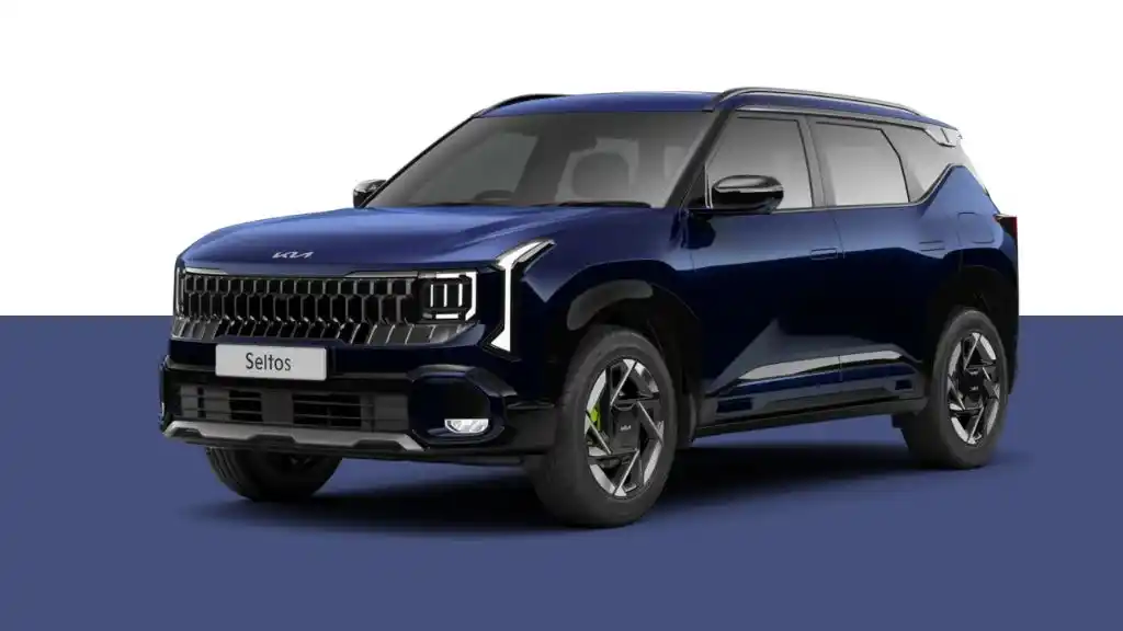 2026 New Kia Seltos Imperial Blue Colour