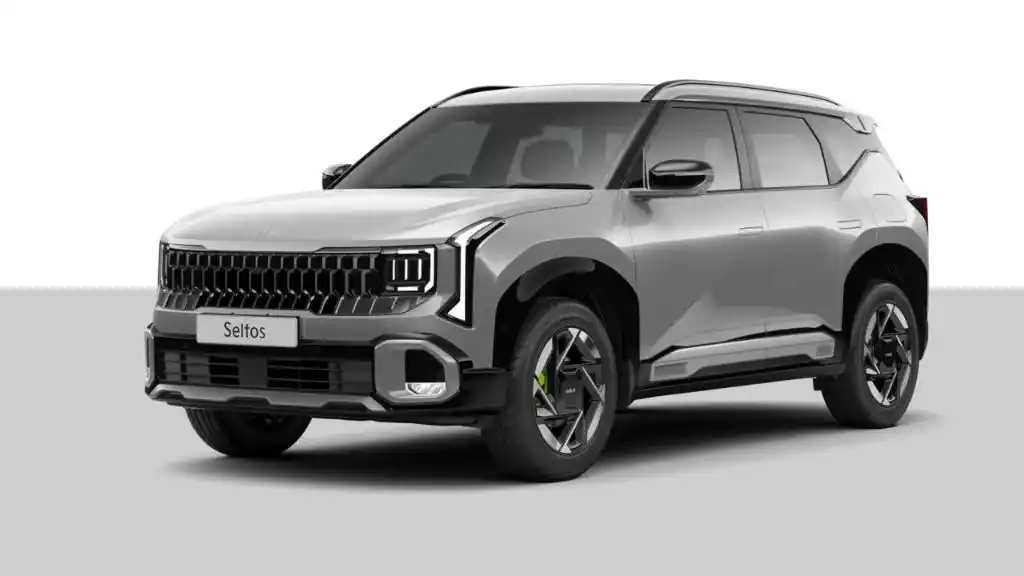 2026 New Kia Seltos Ivory Silver Gloss Colour