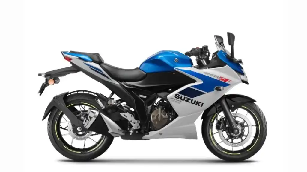 2026 Suzuki Gixxer SF 250 Met Triton Blue Pearl Glacier White