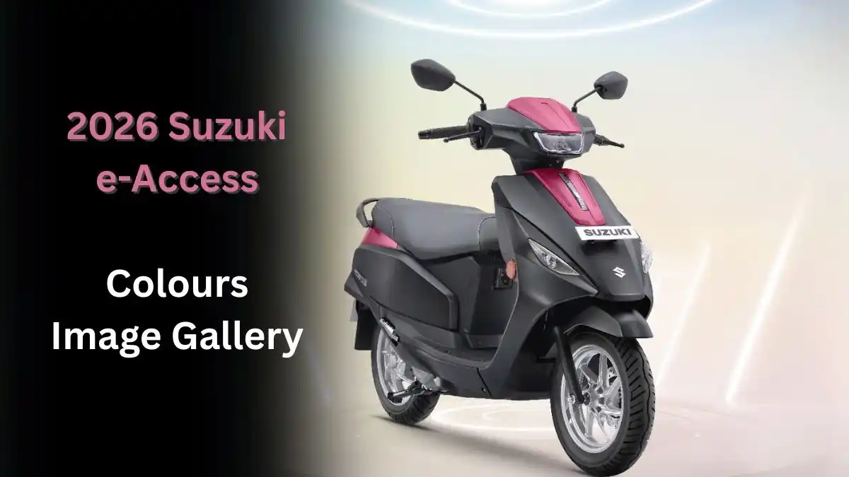 2026 Suzuki e-Access Colours Image Gallery