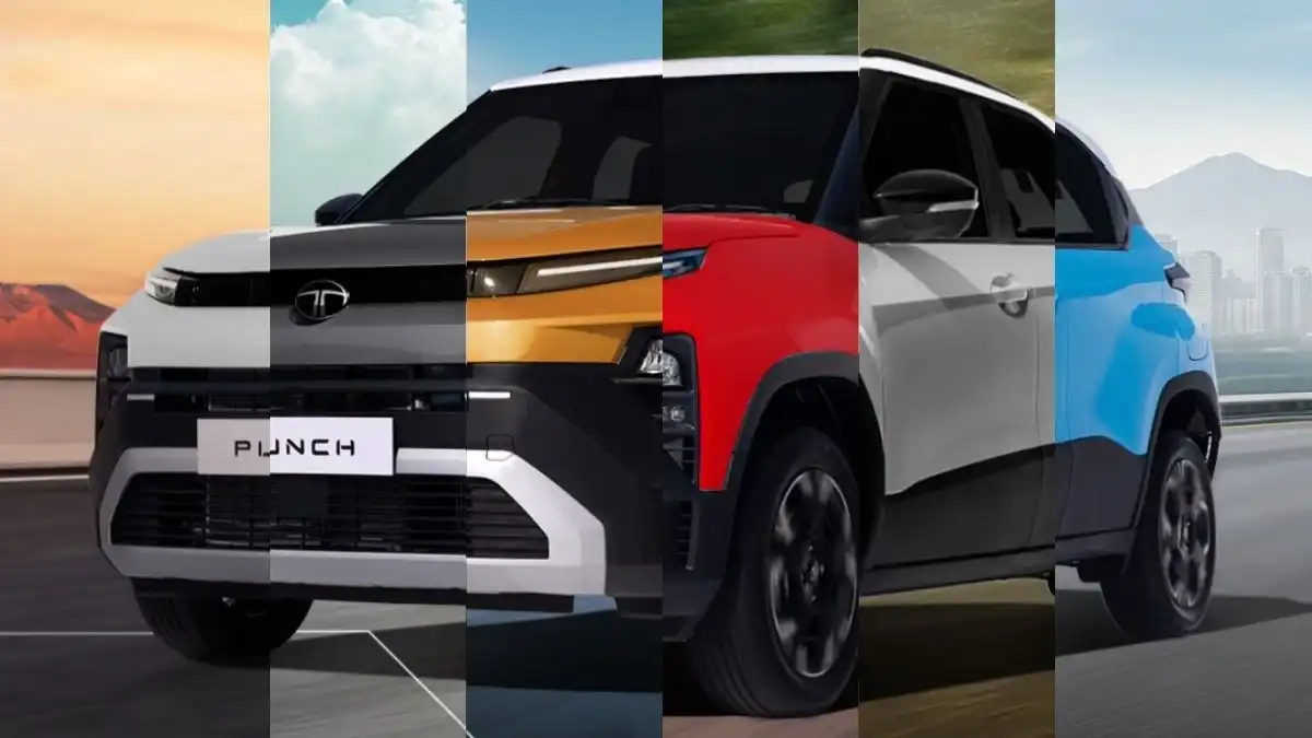 2026 Tata Punch Facelift – All Colours Image Gallery