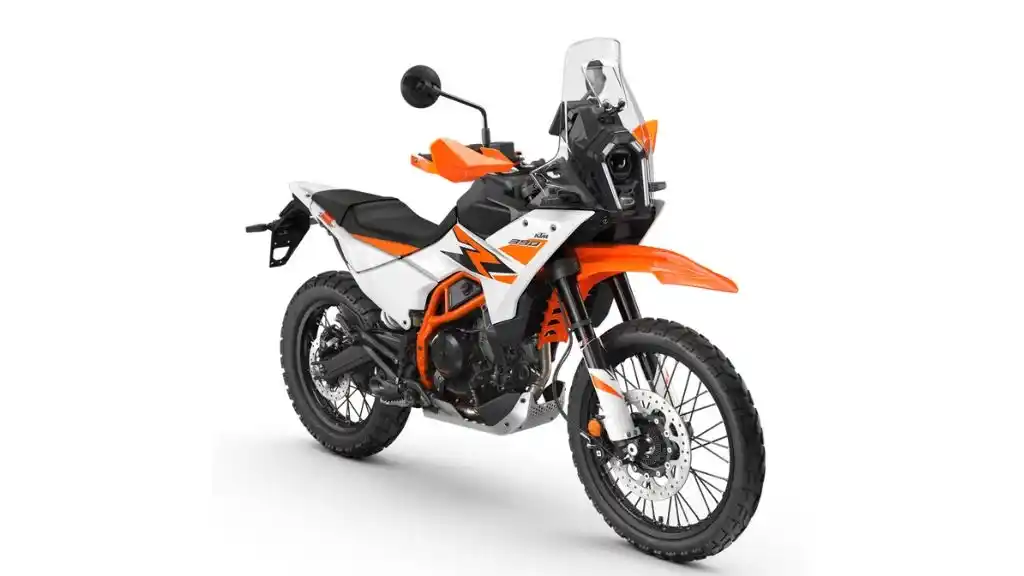 KTM 390 Adventure R Front Side View