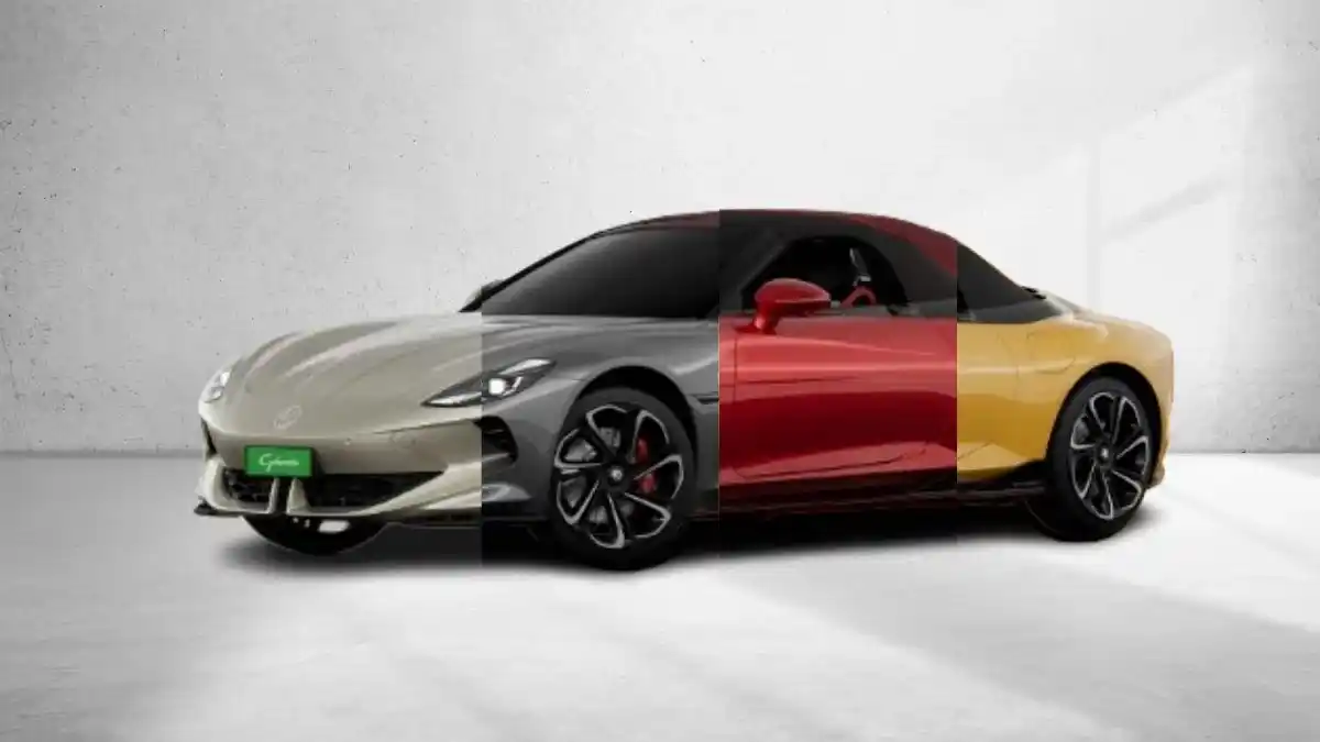 MG Cyberster EV Convertible Colours Image Gallery