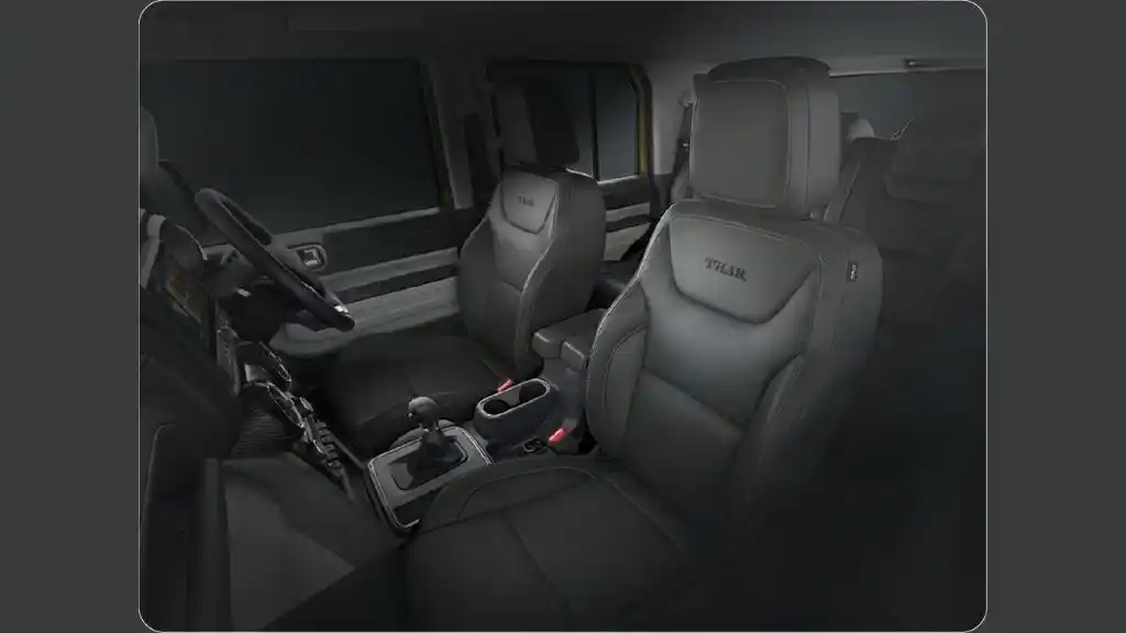 Mahindra Thar Roxx Star Edition Interior