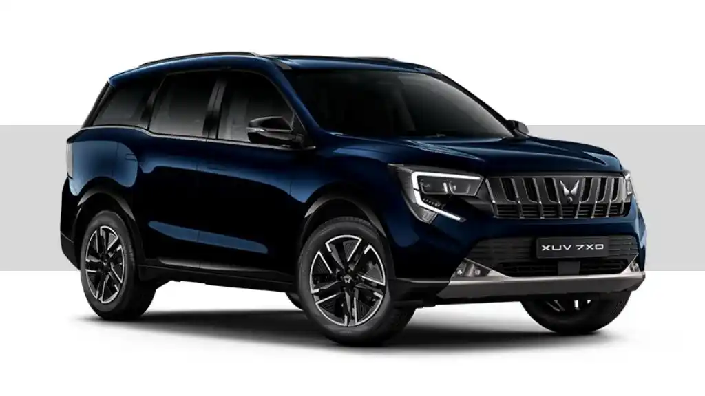 Mahindra XUV 7XO NEBULA BLUE Colour