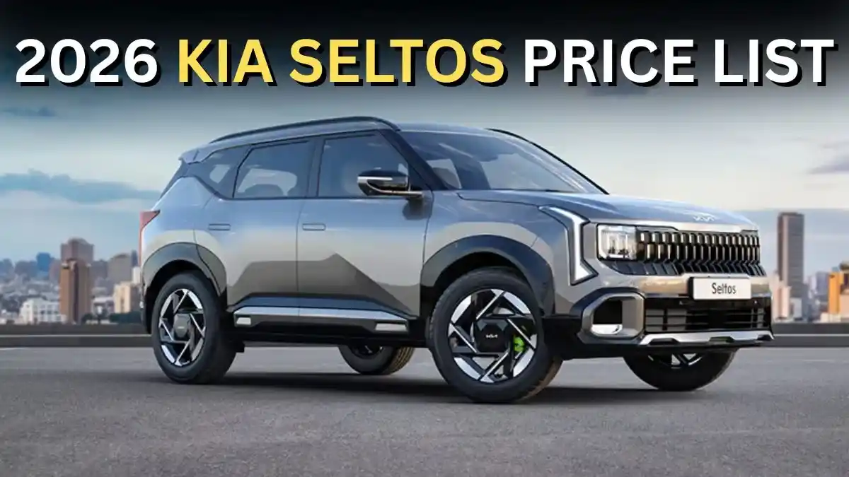 New 2026 Kia Seltos Variant-Wise Price List (Ex-Showroom, India)