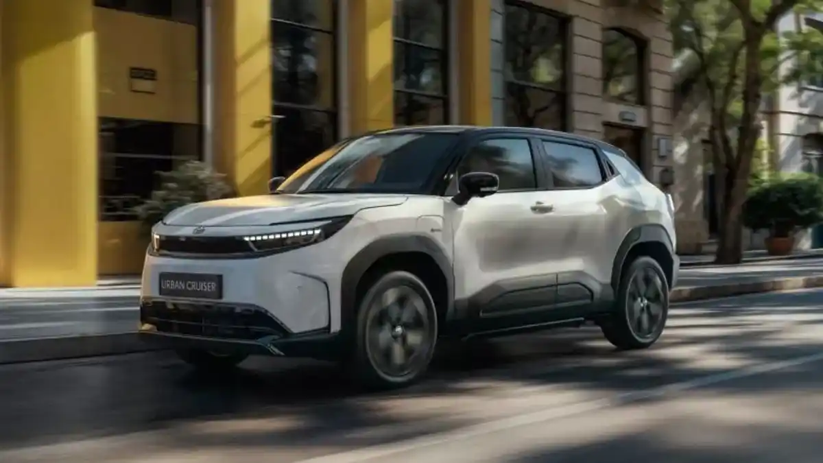 Toyota Urban Cruiser EV Teased Ahead Launch in India on 19 Jan