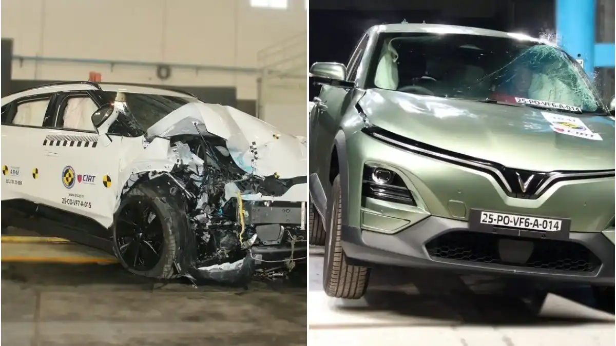 VinFast VF6 & VF7 Secure 5-Star Bharat NCAP Safety Ratings