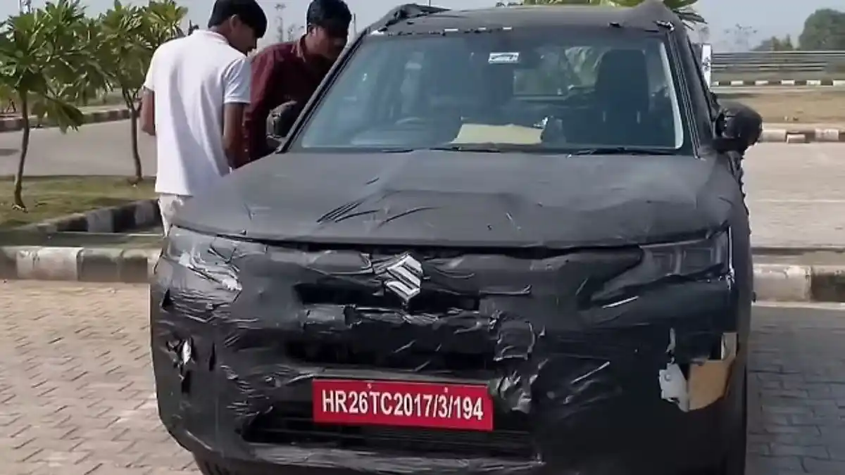 2026 Maruti Brezza Spotted, Does CNG Variant Will Be Offered