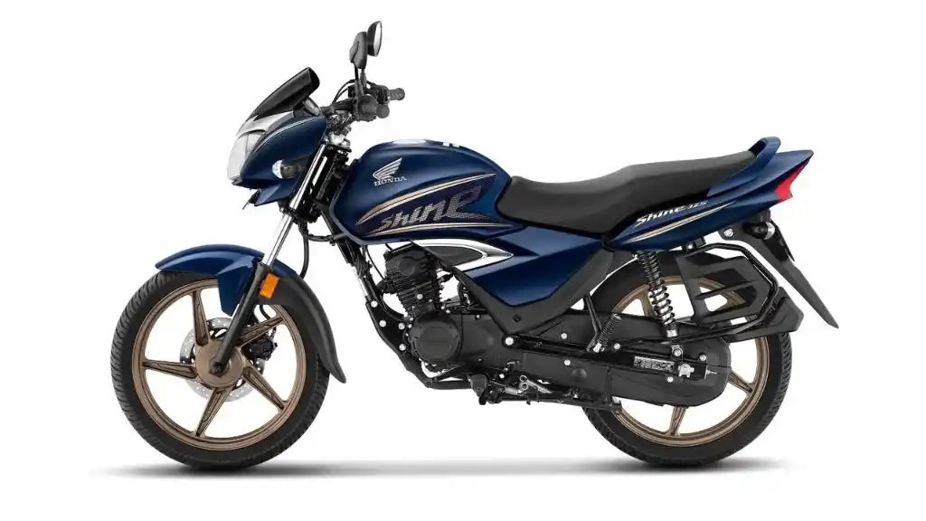 Honda Shine 125 Limited Edition Pearl Siren Blue colour